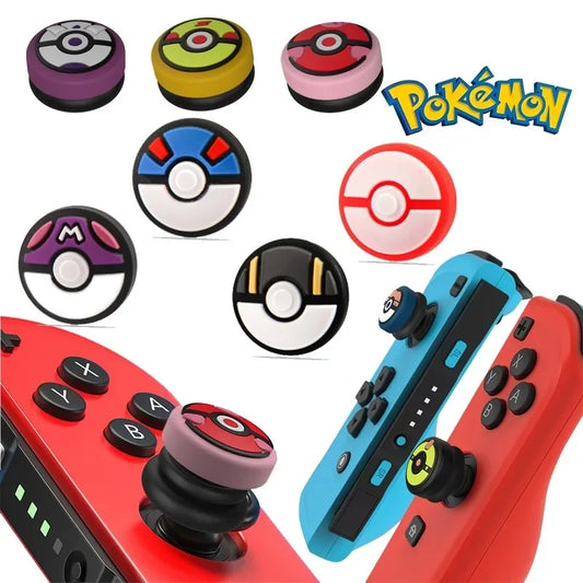 Pokemon Poke Ball for Nintendo Switch Joycon Cap Rocker Caps Cover