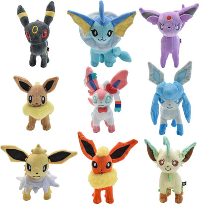 Pokemon Eevee & Evolution Plush Toys