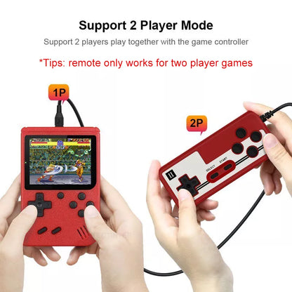 Retro Portable Mini Handheld Video Game Console 8-Bit 3.0 Inch Color LCD Built-in 400 games