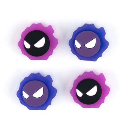 Pokemon Gastly Luminous Silicone Joy-Con/joystick Covers for Nintendo Switch/PS5