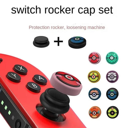 Pokemon Poke Ball for Nintendo Switch Joycon Cap Rocker Caps Cover