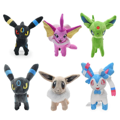 Pokemon Eevee & Evolution Plush Toys