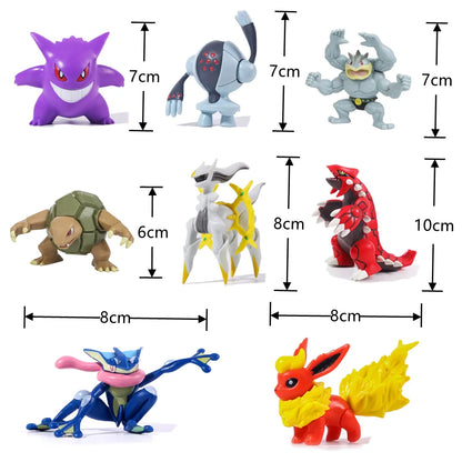 Pokemon Figurine Toys 6-10cm