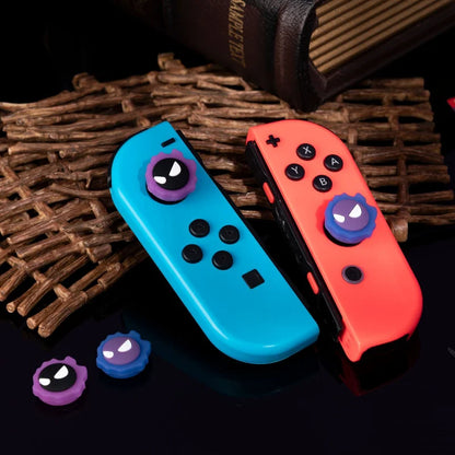 Pokemon Gastly Luminous Silicone Joy-Con/joystick Covers for Nintendo Switch/PS5