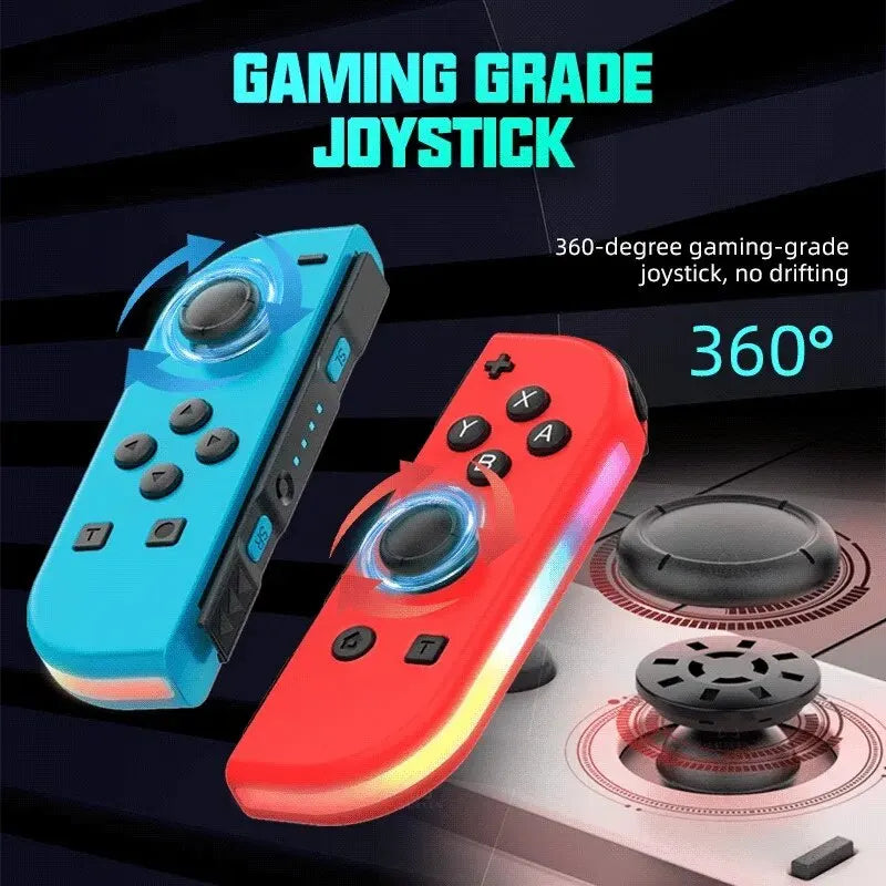 Joy-Cons with RGB for Nintendo Switch/Lite/OLED and PC