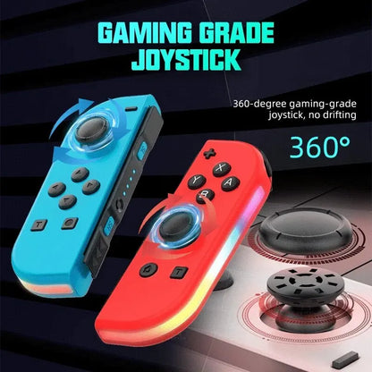 Joy-Cons with RGB for Nintendo Switch/Lite/OLED and PC