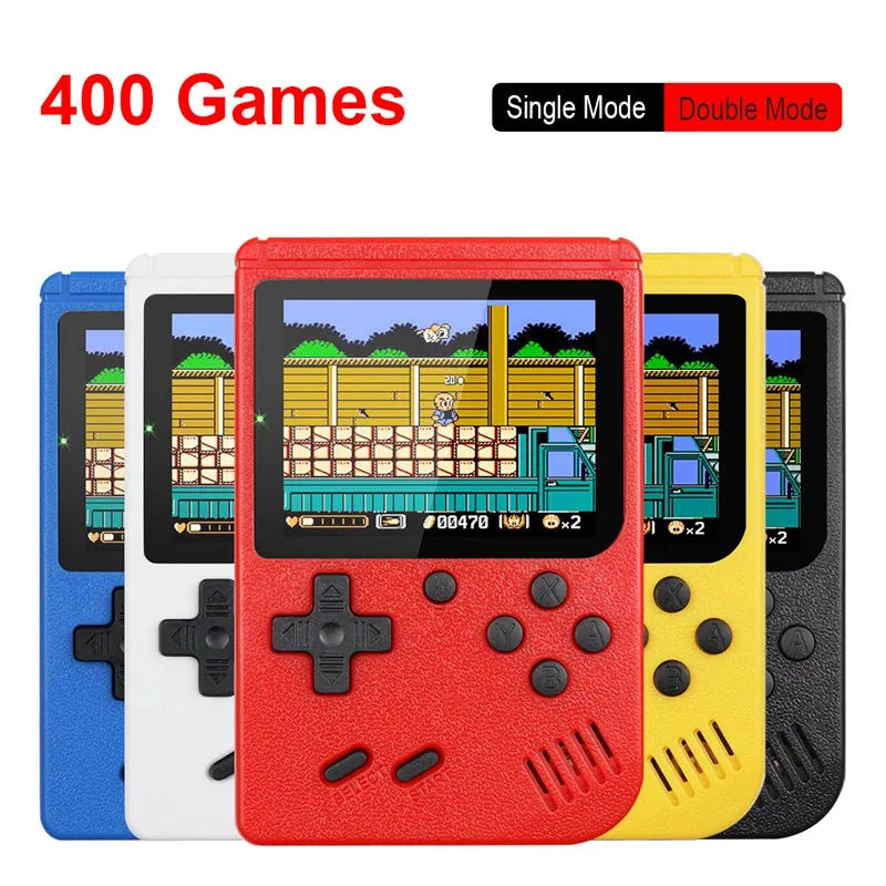 Retro Portable Mini Handheld Video Game Console 8-Bit 3.0 Inch Color LCD Built-in 400 games