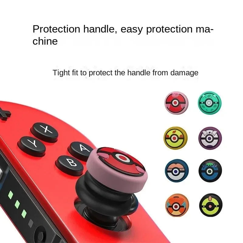 Pokemon Poke Ball for Nintendo Switch Joycon Cap Rocker Caps Cover