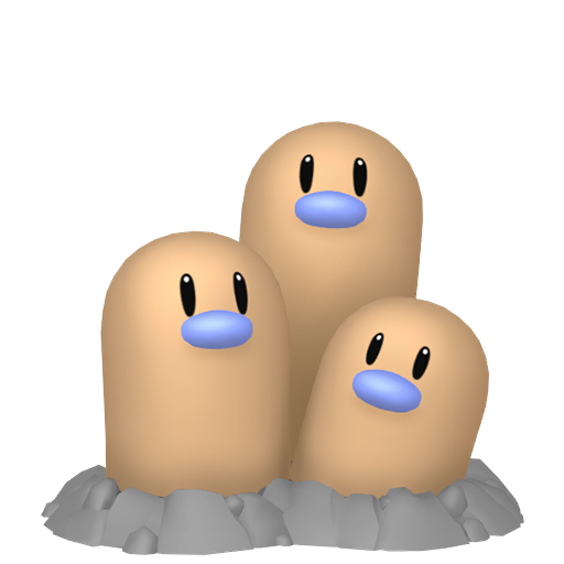 #0051 Dugtrio [Scarlet & Violet]