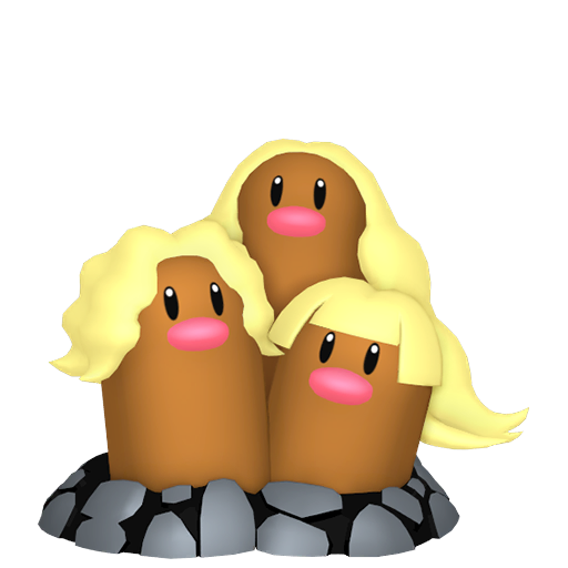 #0051-1 Dugtrio-Alola [Scarlet & Violet]