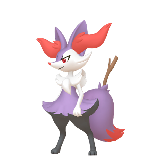 #0654 Braixen [Scarlet & Violet]