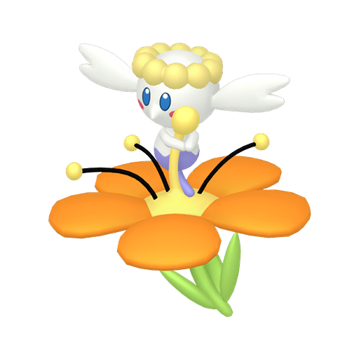 #0671-2 Florges-Orange [Scarlet & Violet]