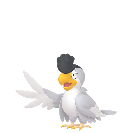 #0931-3 Squawkabilly-White [Scarlet & Violet]