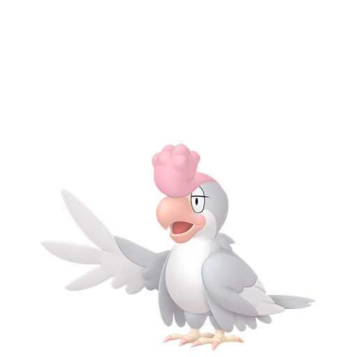 #0931-3 Squawkabilly-White [Scarlet & Violet]